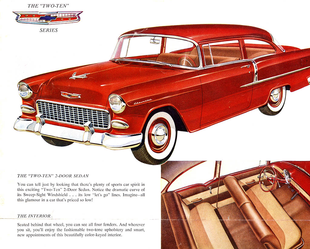 1955 Chevrolet Foldout Page 4